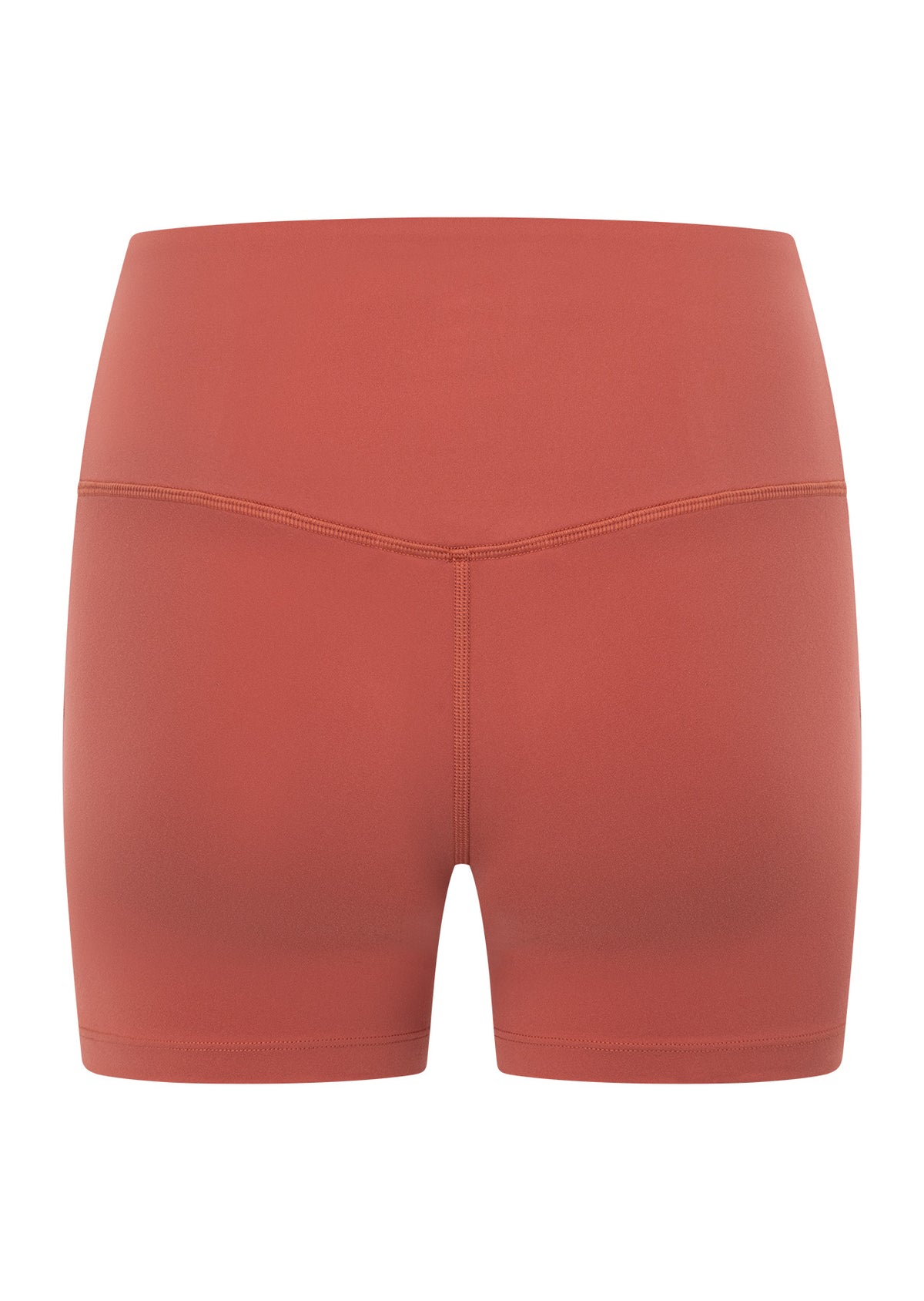 Lorna Jane Lotus No Chafe Phone Pocket 12cm Bike Shorts - Earth