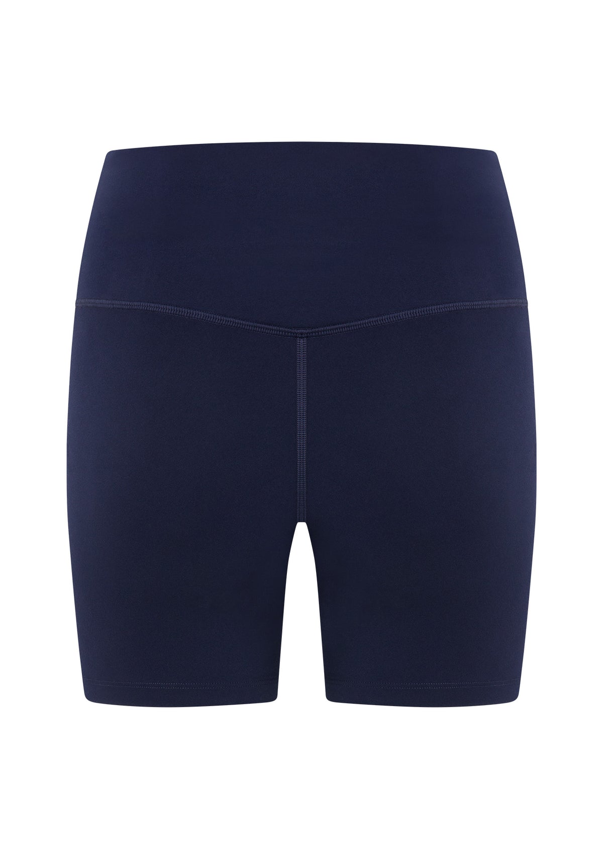 Lorna Jane Lotus No Chafe Phone Pocket 12cm Bike Shorts - French Navy