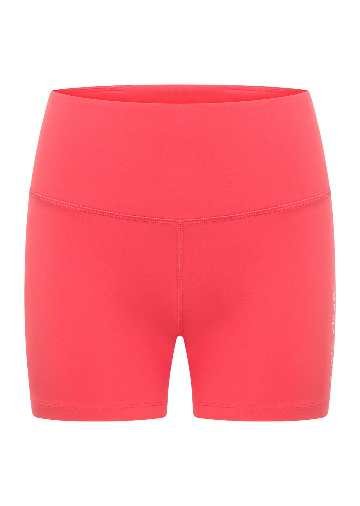 Lorna Jane Lotus No Chafe Phone Pocket 12cm Bike Shorts - Guava Glow