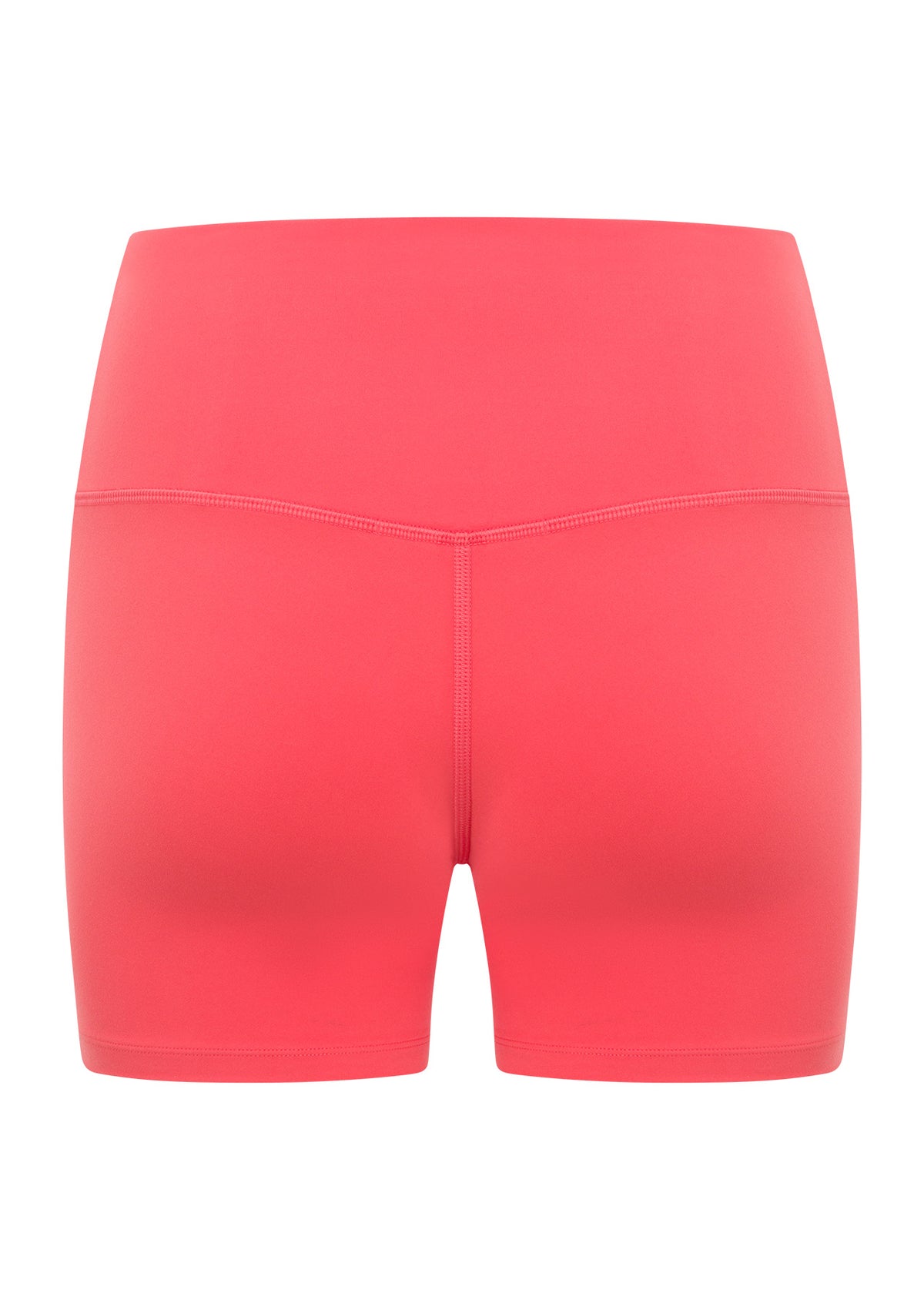 Lorna Jane Lotus No Chafe Phone Pocket 12cm Bike Shorts - Guava Glow