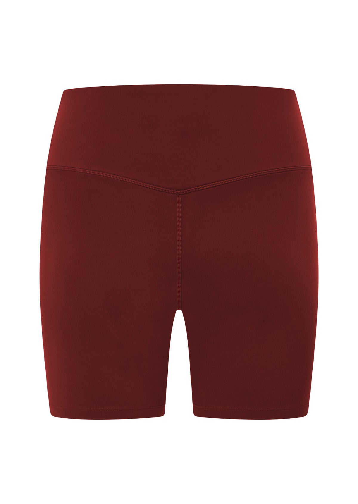 Lorna Jane Lotus No Chafe Phone Pocket 12cm Bike Shorts - Merlot
