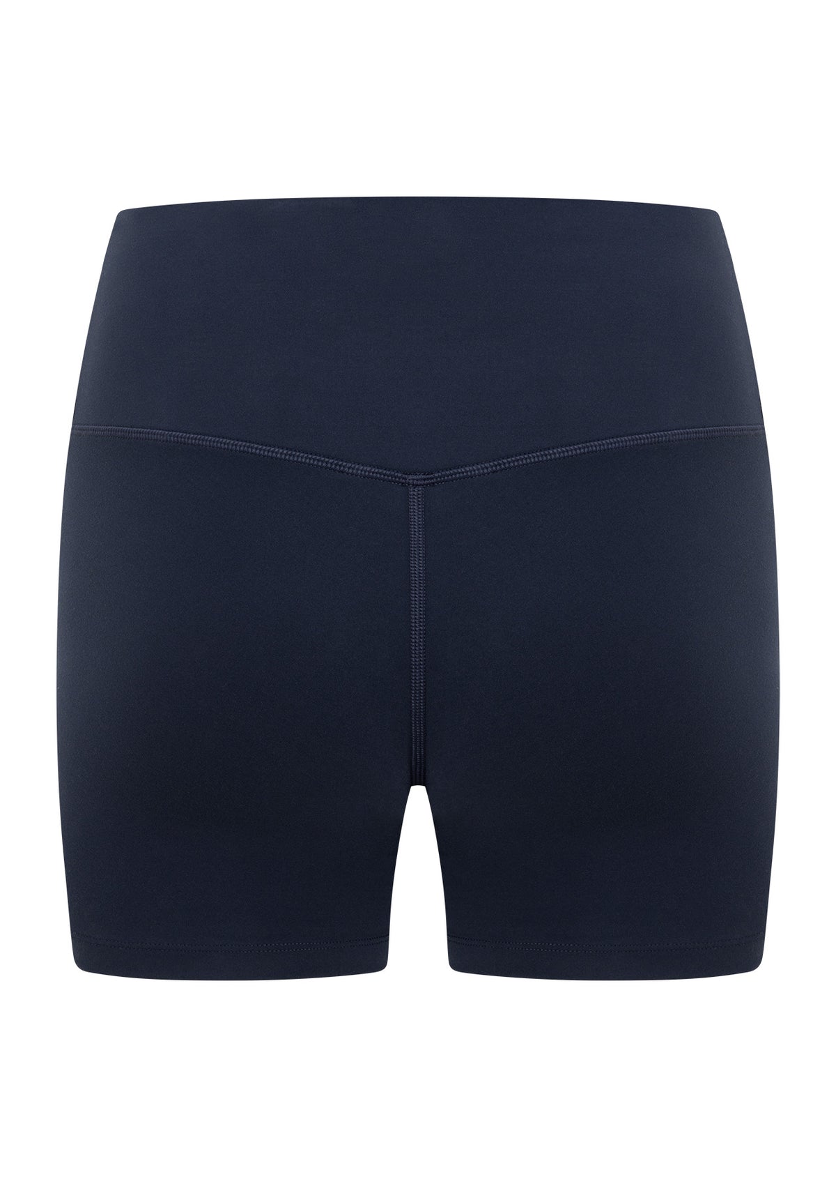 Lorna Jane Lotus No Chafe Phone Pocket 12cm Bike Shorts - Platinum Navy