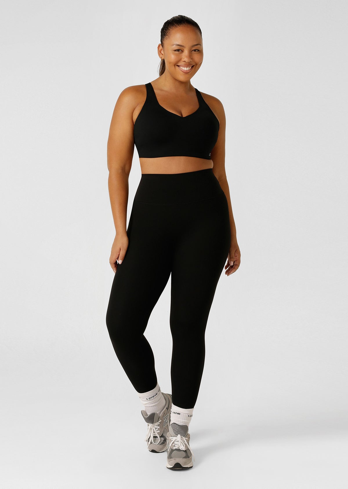 Lorna Jane Liberty Ankle Biter Leggings - Black