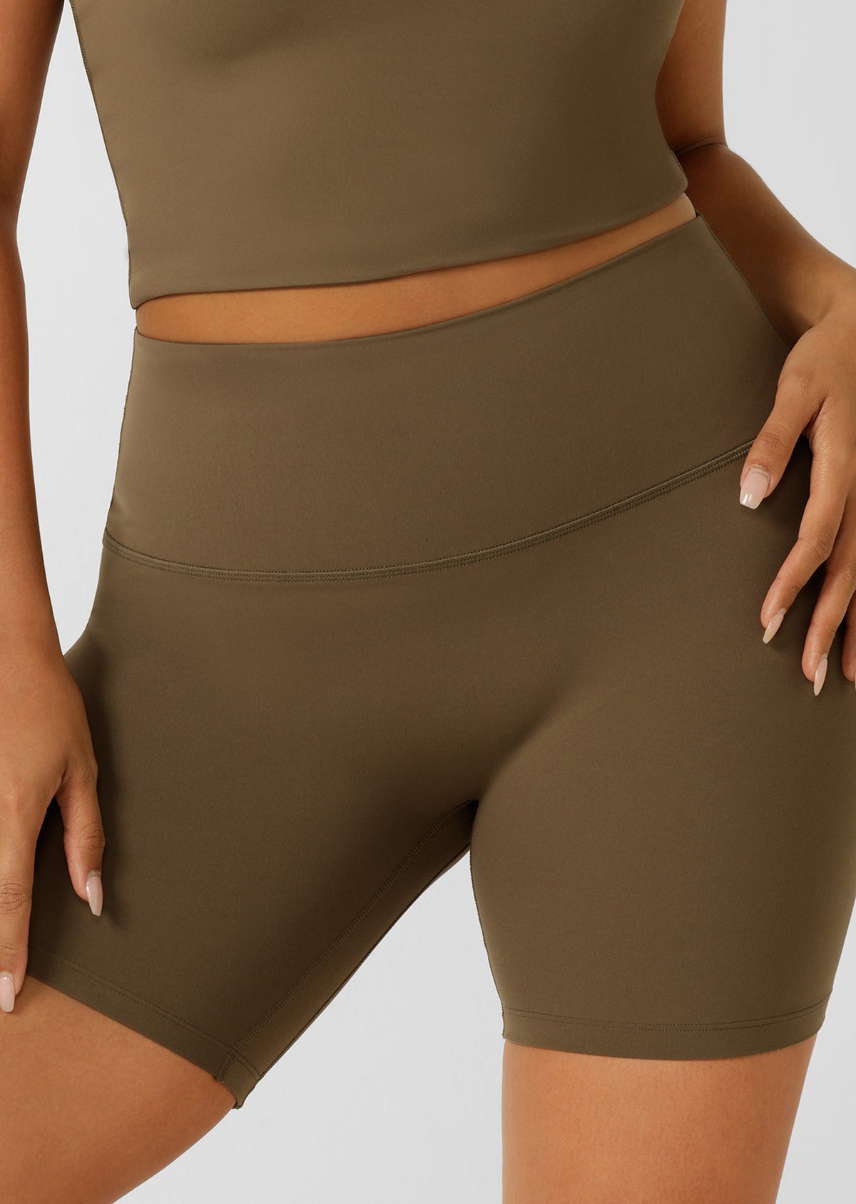 Lorna Jane Liberty 14cm Bike Shorts - Hazel
