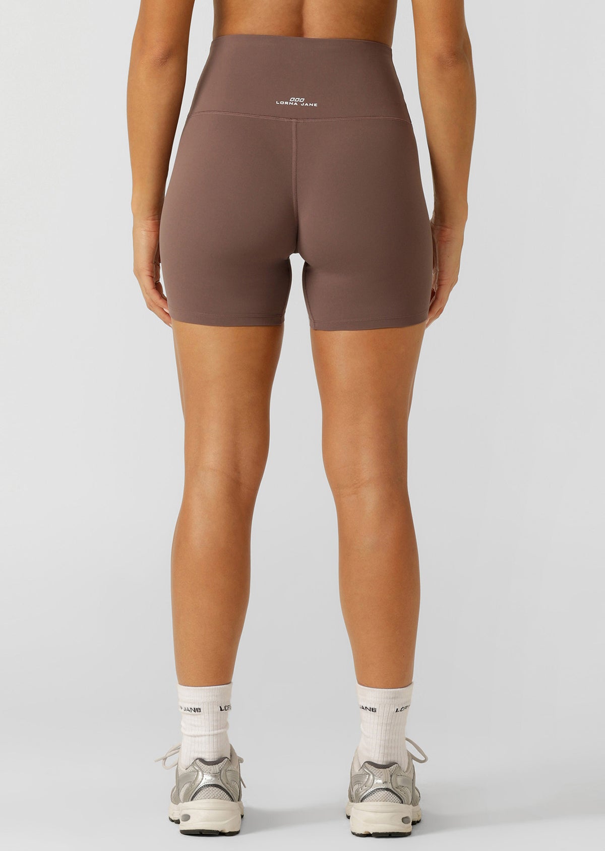 Lorna Jane Liberty 14cm Bike Shorts - Stone