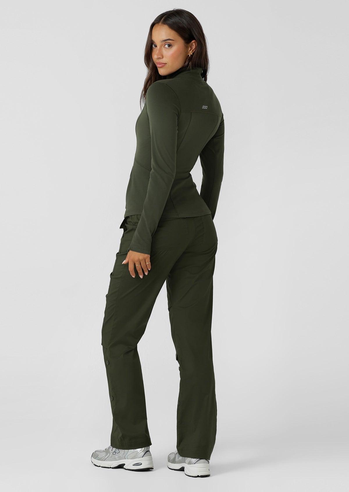 Lorna Jane Amy Active Tech Zip Through Jacket - Luxury Green