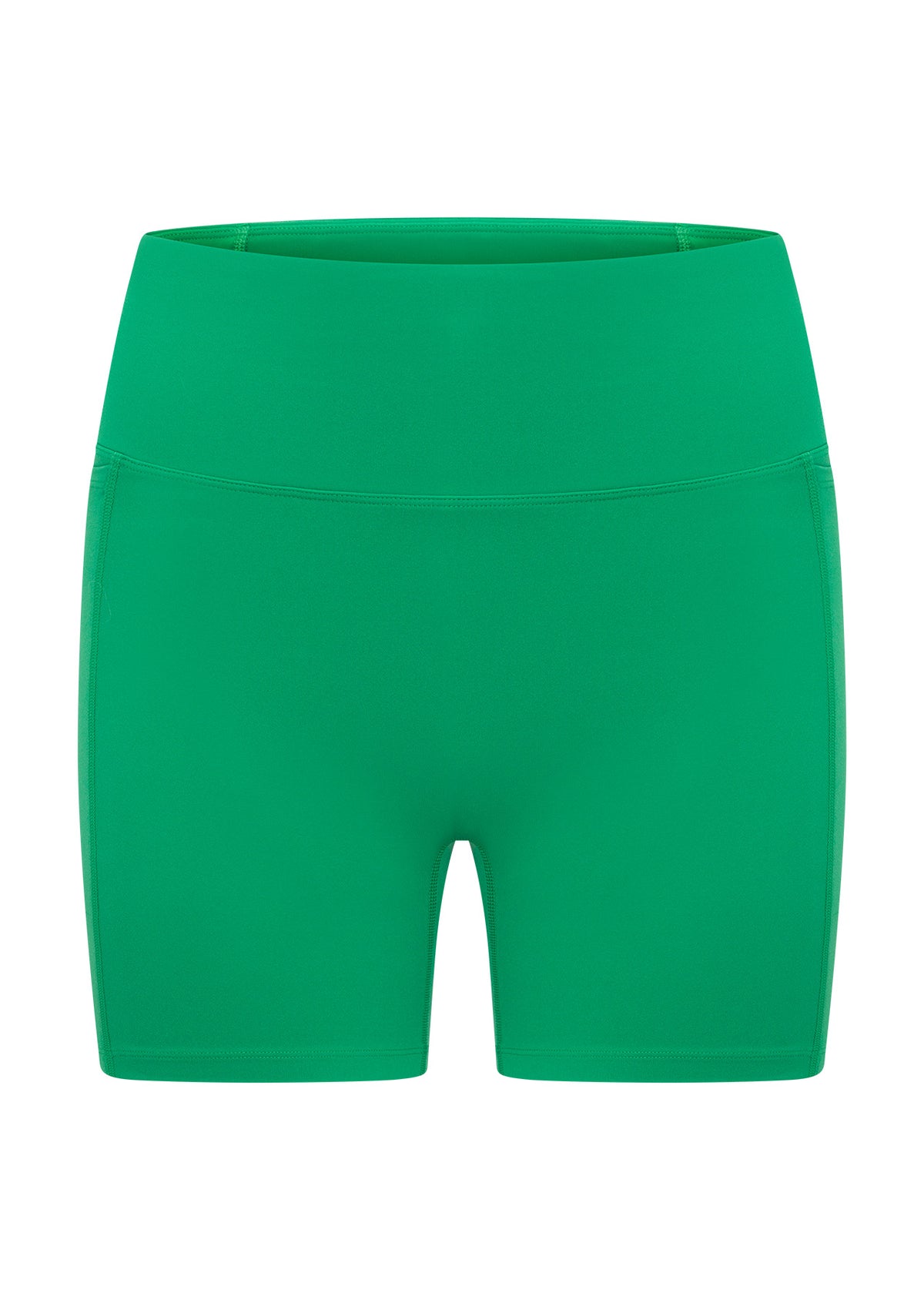 Lorna Jane Amy No Ride Phone Pocket 14cm Bike Shorts - Emerald