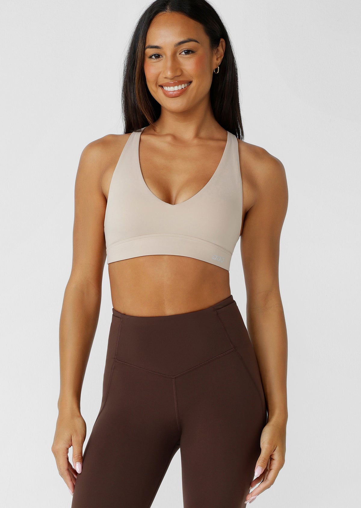 Lorna Jane Lifted Sports Bra - Latte