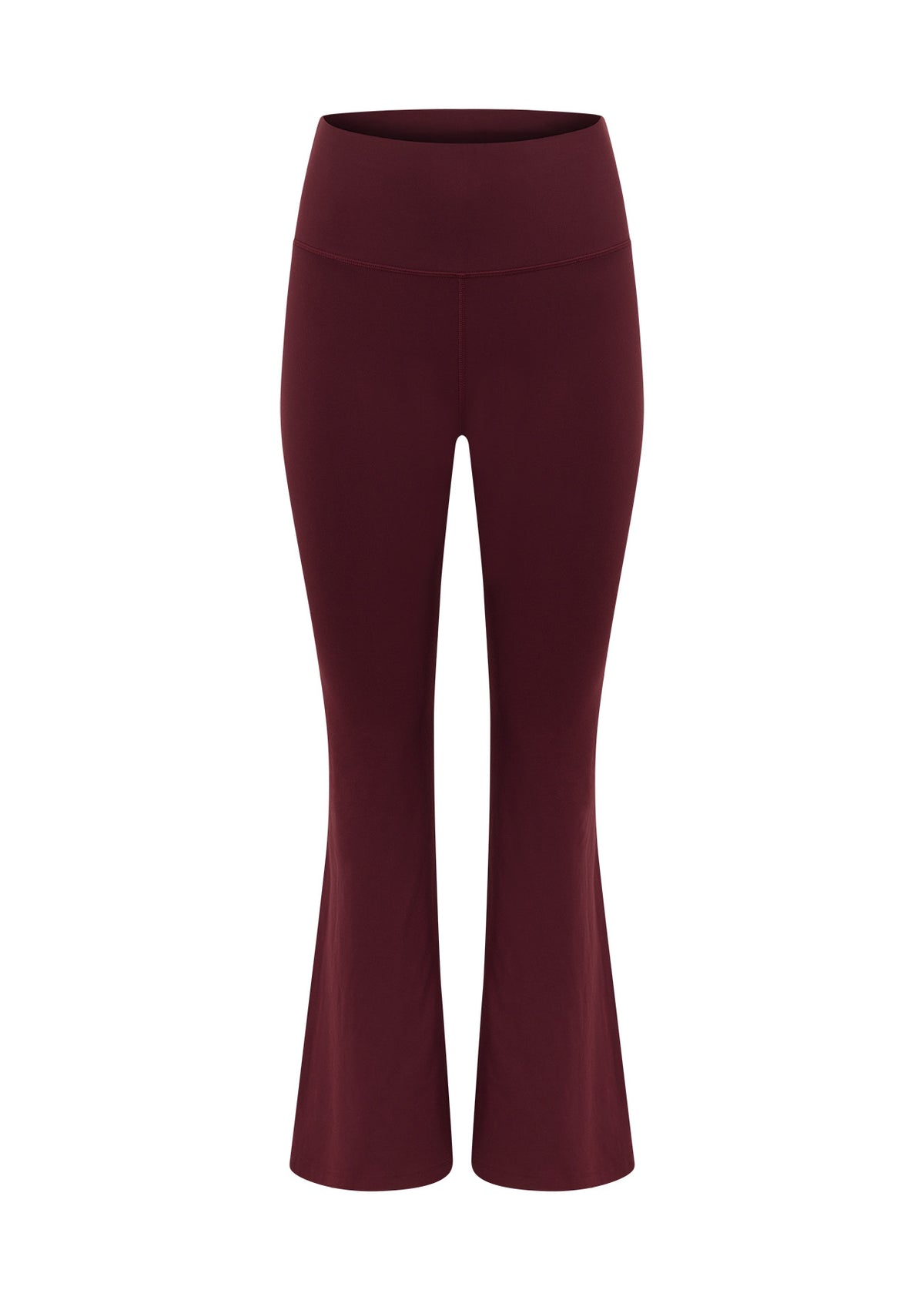 Lorna Jane Liberty Flared Leggings - Cranberry