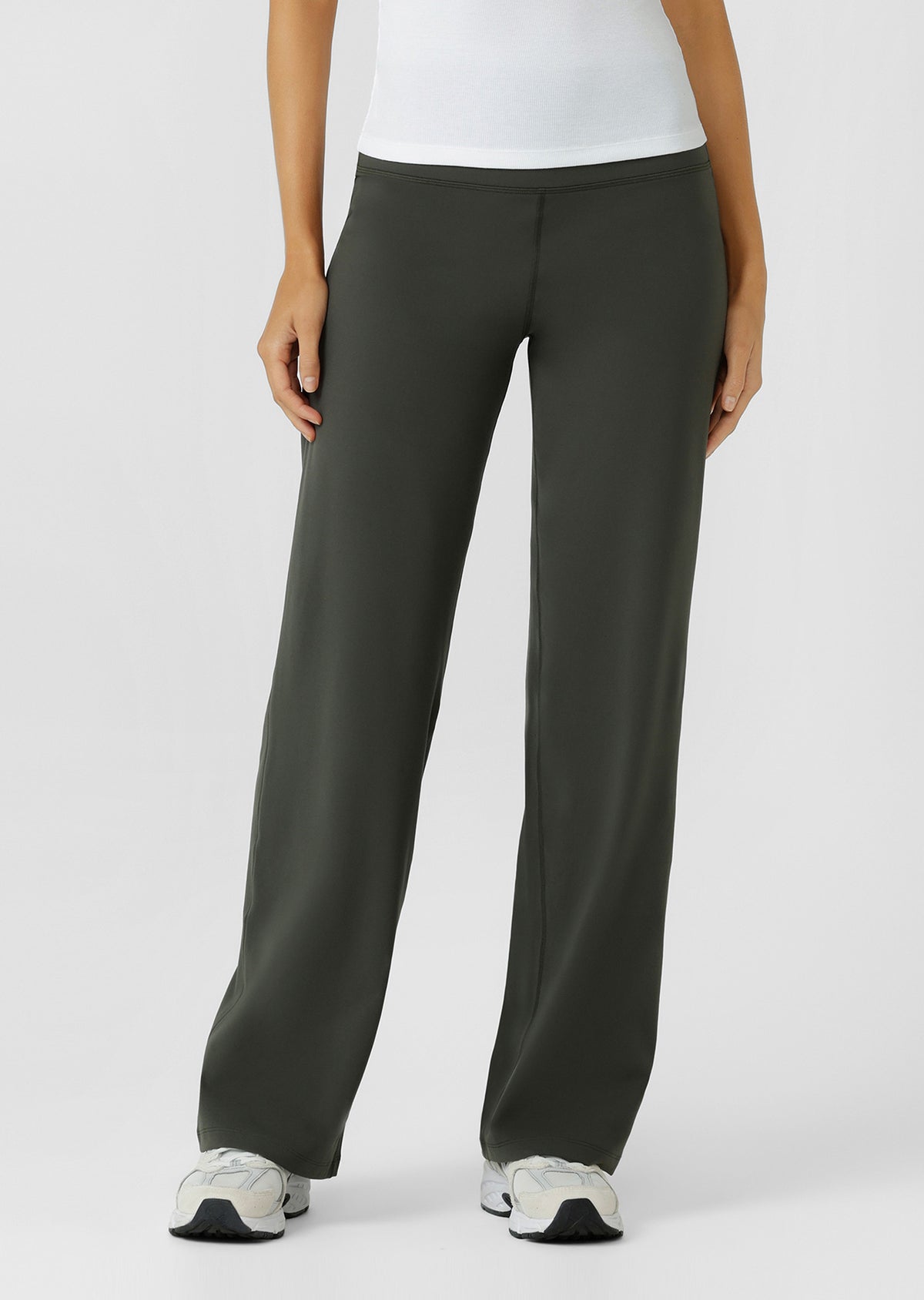 Lorna Jane All Day Active Midrise Pants - Dark Luxury Green