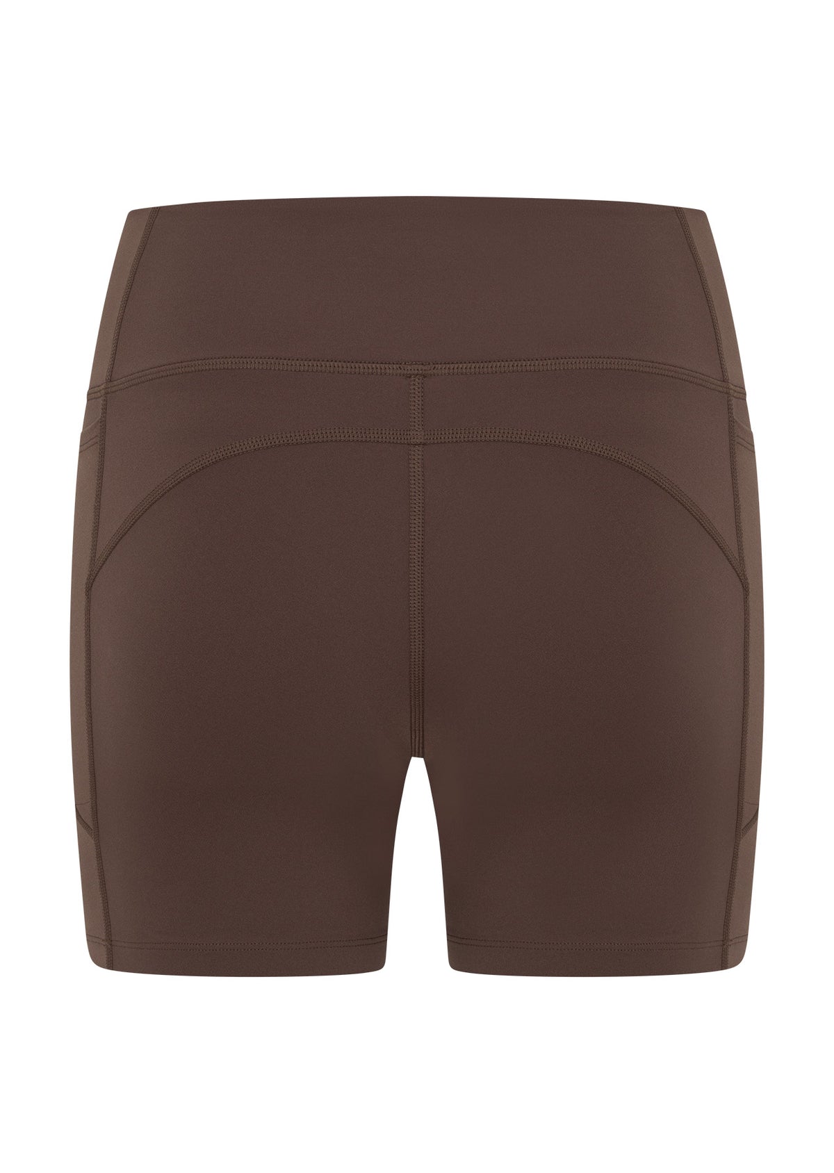 Lorna Jane Amy No Chafe Phone Pocket 14cm Bike Shorts - Cinnamon